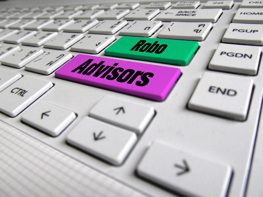 Robo Advisors Keyboard Button
