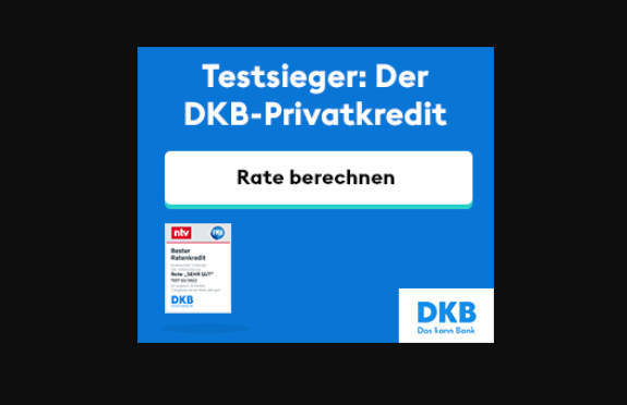 DKB Privatkredit Ratenrechner